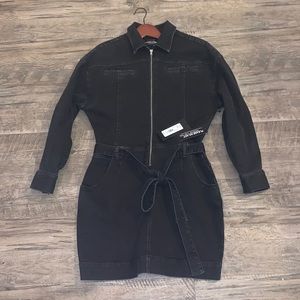 NY&Co Gabrielle Union Denim Jean Dress NET